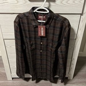 NWT Alesbury XL Stretch Button Down Shirt